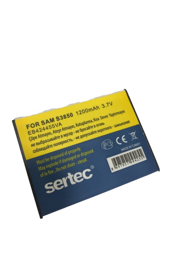 SERTEC -  M350/S3850 Uyumlu Bat