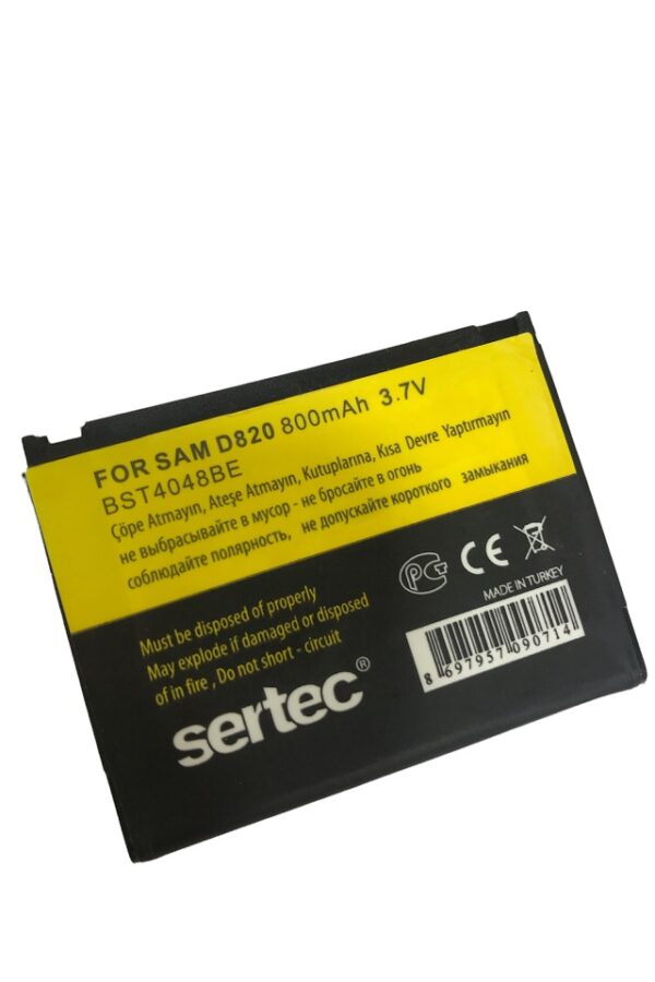 SERTEC -  V740/D820 Uyumlu Bat