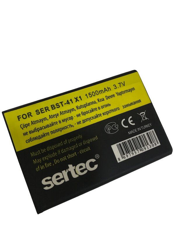 SERTEC - SONY / ERİCSON  SR--41 / X1 Uyumlu Bat