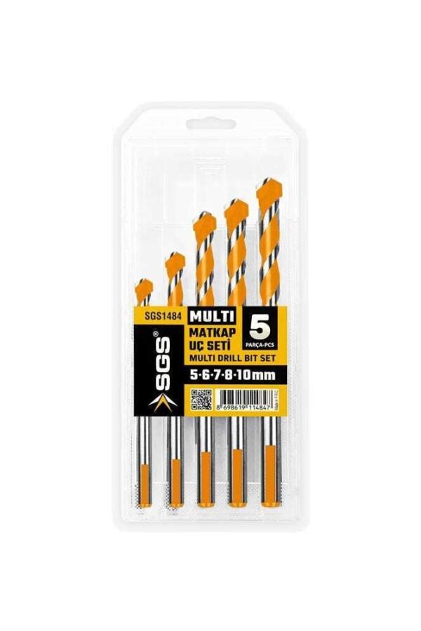 1484 Multi Matkap Ucu Seti 5 Parça