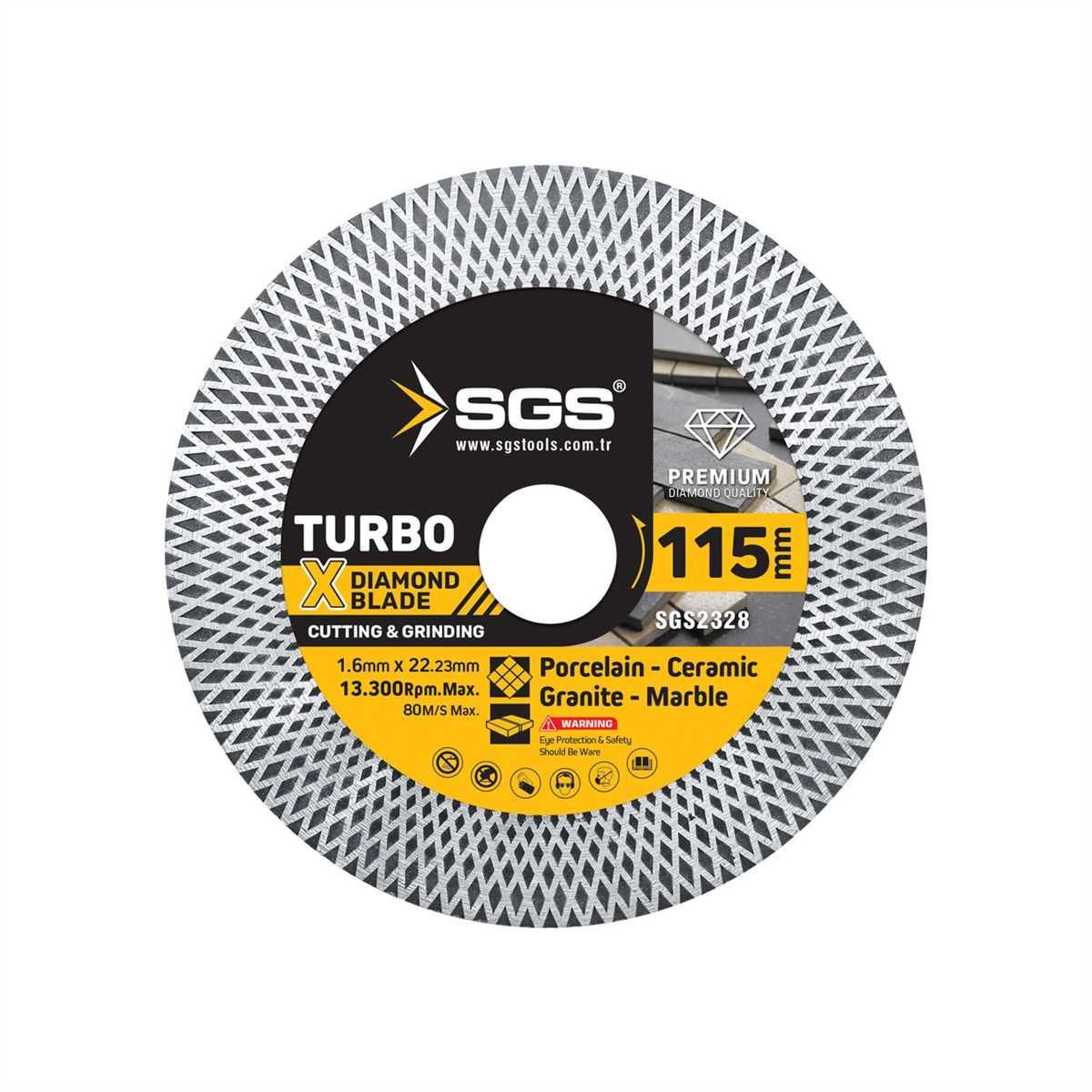 2328 Seramik Hassas Fayans Kesici İnce 115X1,6X22