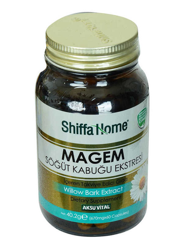 Shiffa Home Magem Söğüt Kabuğu Ekstresi 670 Mg x 60