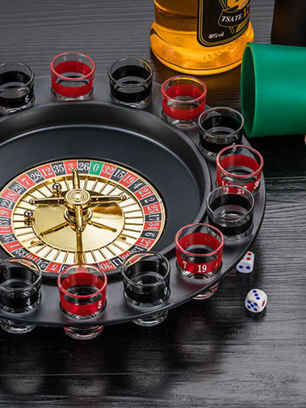Shot Bardaklı Rulet Oyun Seti - Shot Roulette Set