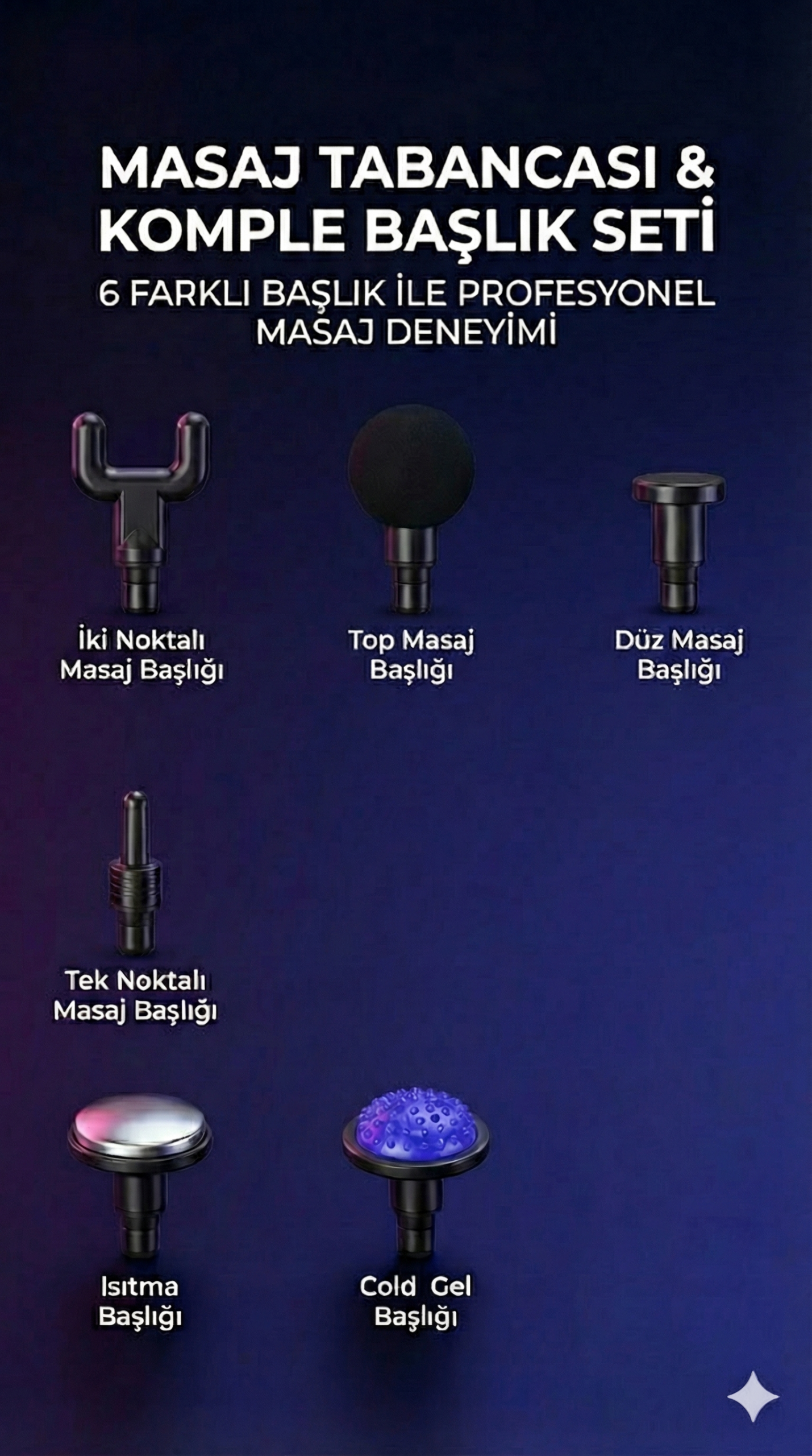 Sıcak Ve Soğuk Terapili Masaj sı - Şarjlı Isıtmalı Masaj - Sporcu Masaj Aleti - Görsel 4