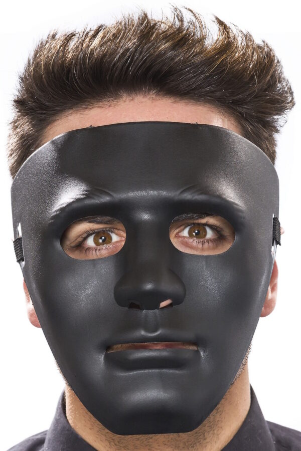Siyah Renk Hip Hop Anonim Jabbawkeez Dans si 18x19 cm
