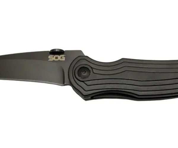 Sog Pinkerton 0689 BK Siyah Kamp Çakı 18cm - Yarı Otomatik, Kemerlikli, Kutulu
