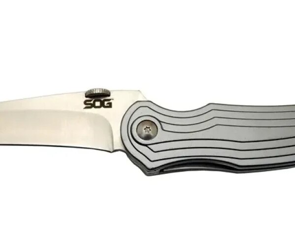 Sog Pinkerton 0689 Gri Kamp Çakı 18cm - Yarı Otomatik, Kemerlikli, Kutulu