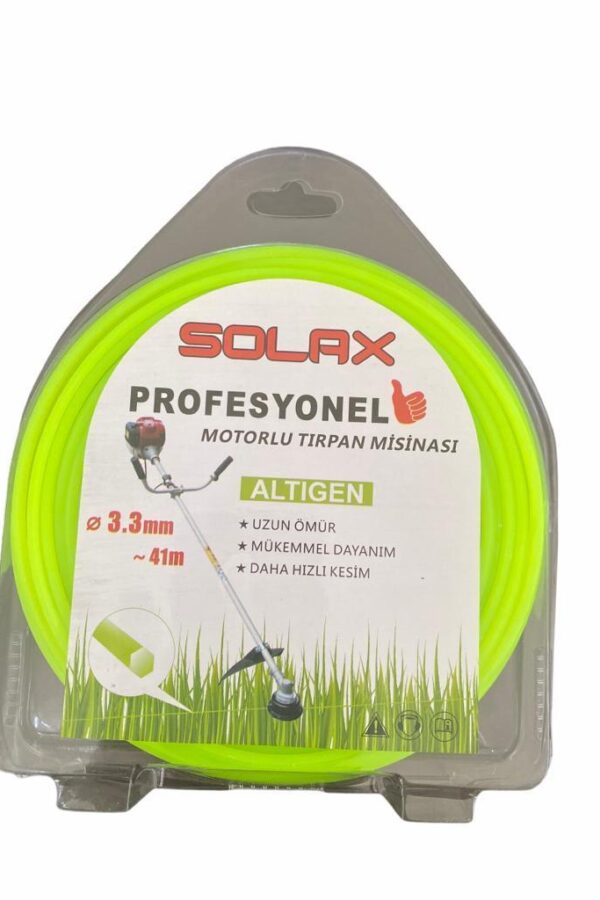 Solax Altıgen  Misinası 3,3 mm 41 Metre