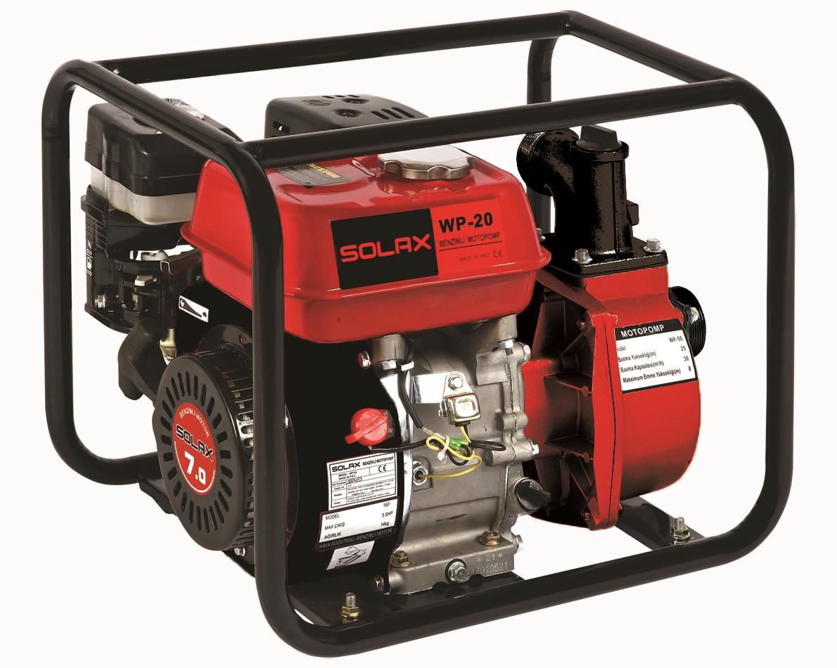 Solax WP-20 2 İnch Benzinli Su Motoru Dört Zamanlı - Görsel 2
