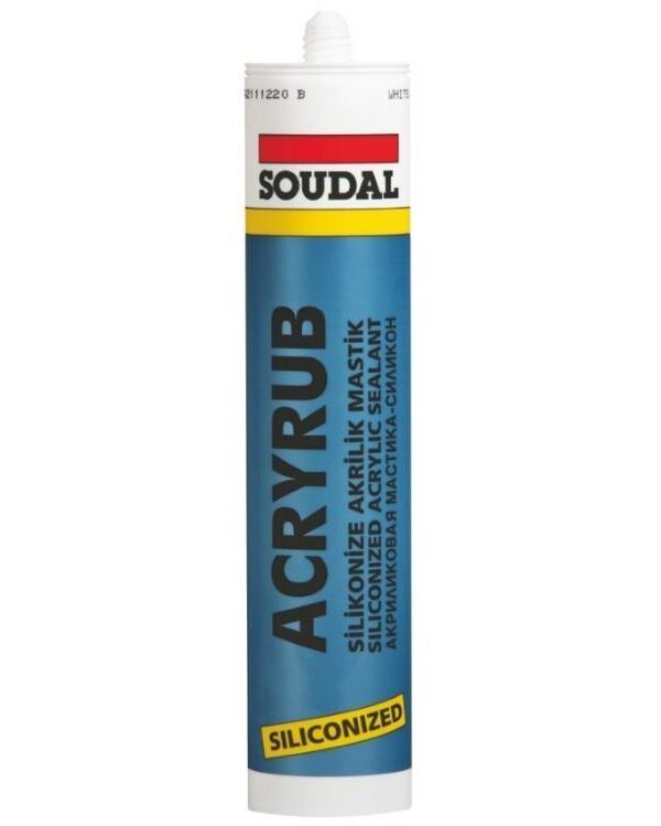 Soudal Acryrub ize Mastik 310 ml Beyaz