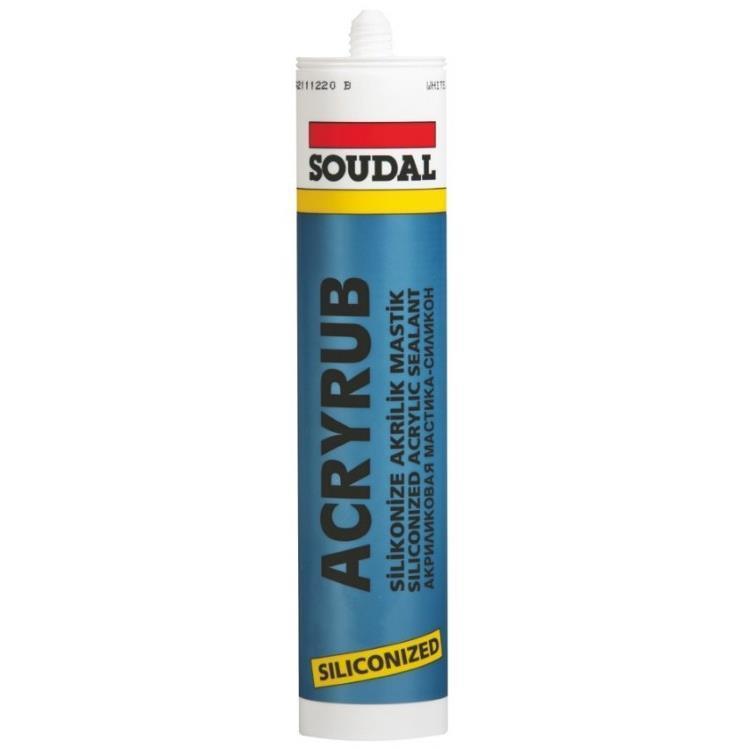 Soudal Acryrub ize Mastik 310 ml rengi