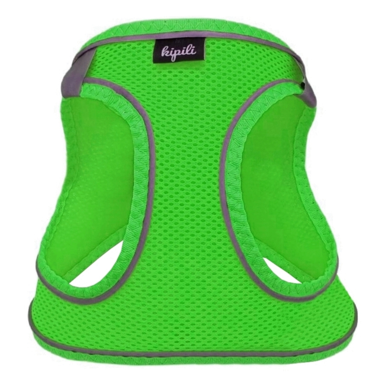 Üç Kilitli Sportif Kedi Köpek Göğüs Tasması 20-24 cm -Small Yeşil