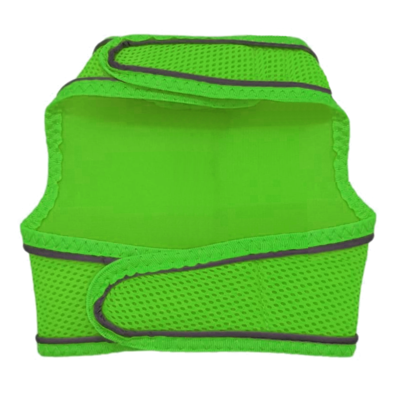 Çift Kilitli Sportif Kedi Köpek Göğüs Tasma Seti 30-38 cm Small Yeşil - Görsel 2