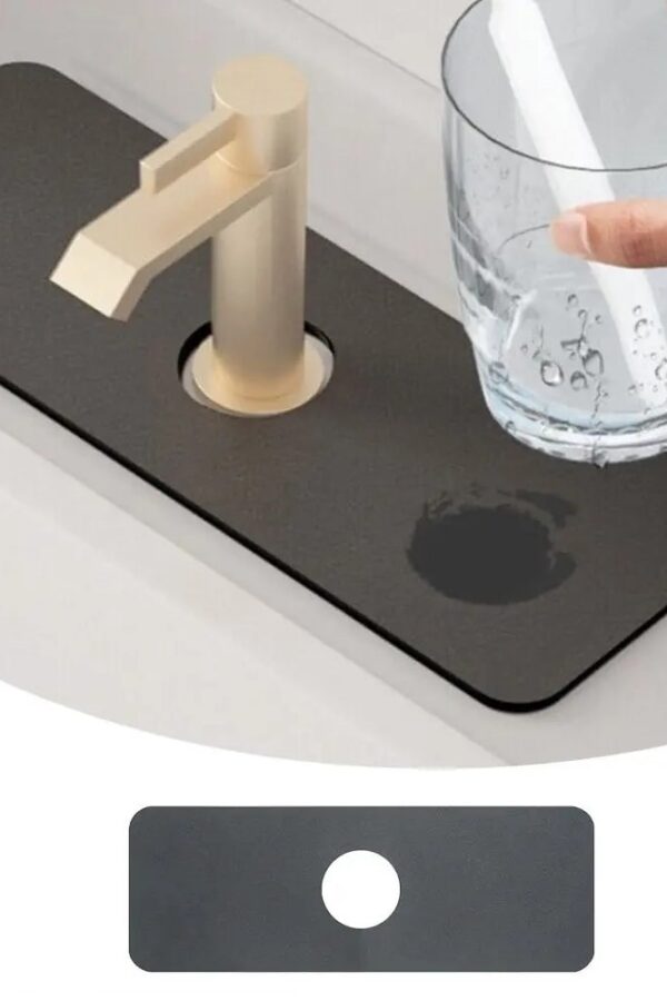 Su Emici Sihirli  Banyo Musluk Matı Labo Kenar Matı