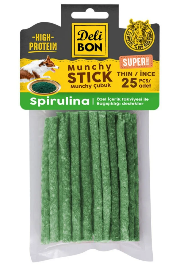 Super Çubuk - Spirulinalı İnce 25 Adet