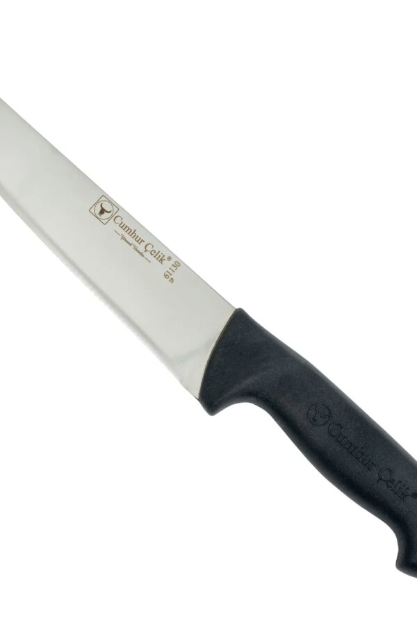 Sürmene Cumhur Çelik 61130 Kasap Kurban Bıçağı, 18 cm, Kaymaz Sap