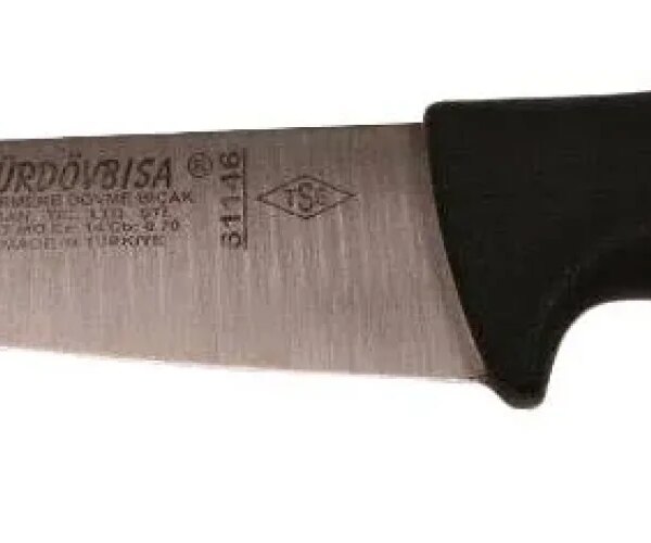 Sürmene Sürdövbısa 61046 Kasap Kurban Sıyırma Bıçağı 16.5 cm, Plastik Sap