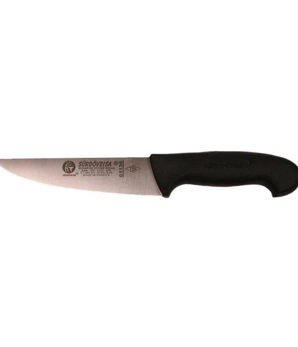 Sürmene Sürdövbısa 61136 Kasap Kurban Sıyırma Bıçağı 15 cm, Plastik Sap