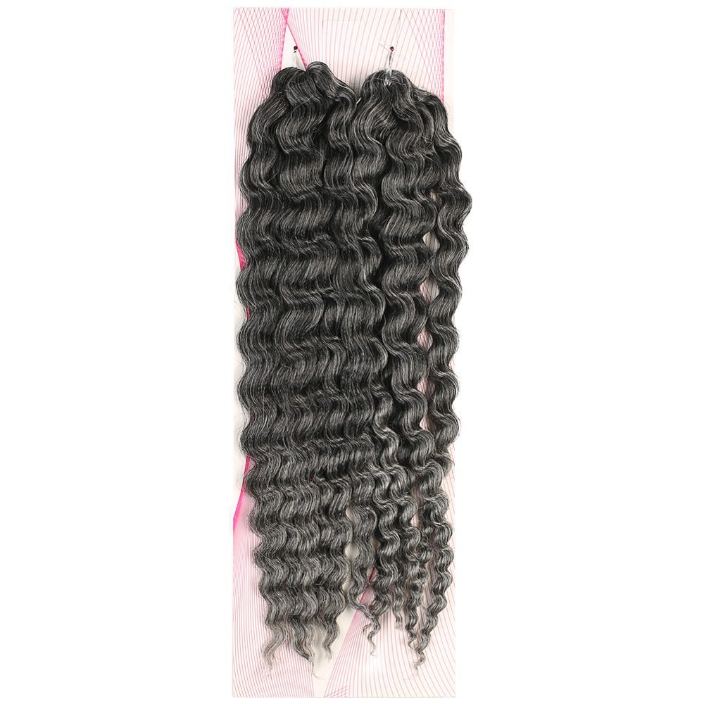Nice Bulk Afro Su Daası / Siyah / Gri Ombreli