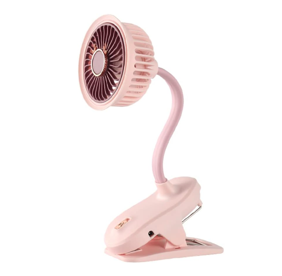 Taşınabilir Mini Klips Bebek sı Fanı, Fan Elektrikli Soğutma Ha Sirkülatöründe 360 Derece Dönebilen Klips