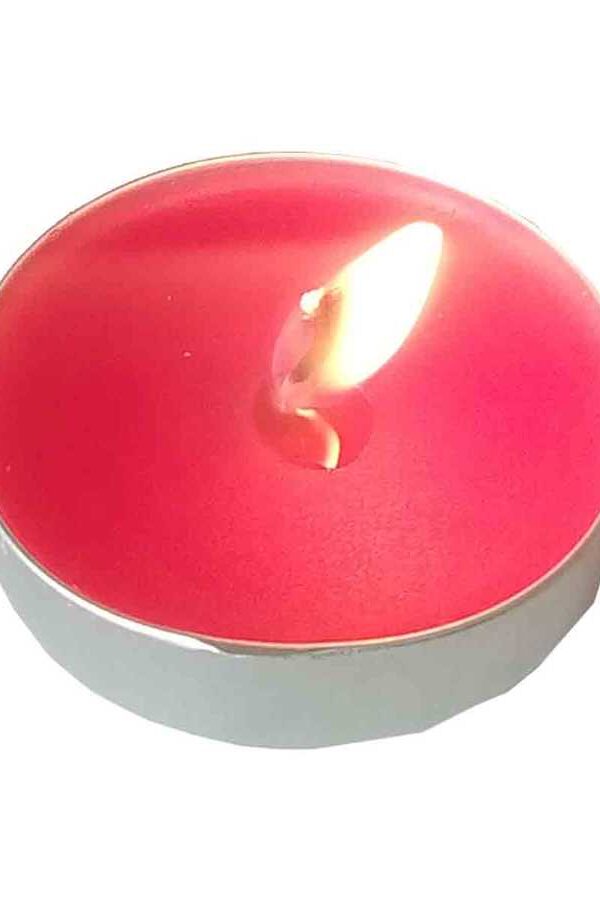 Tea Lights Kırmızı  5 li 1 Paket