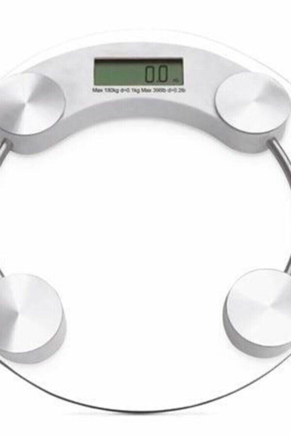 Baskül DİJİTAL YUVARLAK CAM BASKÜL TERAZİ 180KG. TF-1051