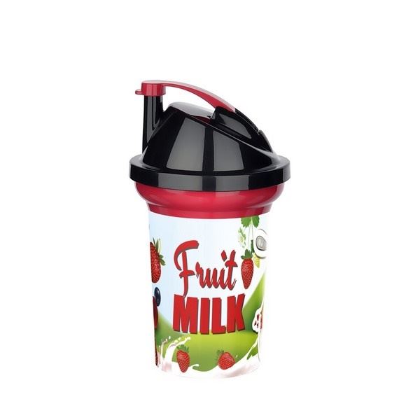 Tedy Pipetli Çuk Içecek Bardağı Desenli Bardak 300ml - Görsel 3