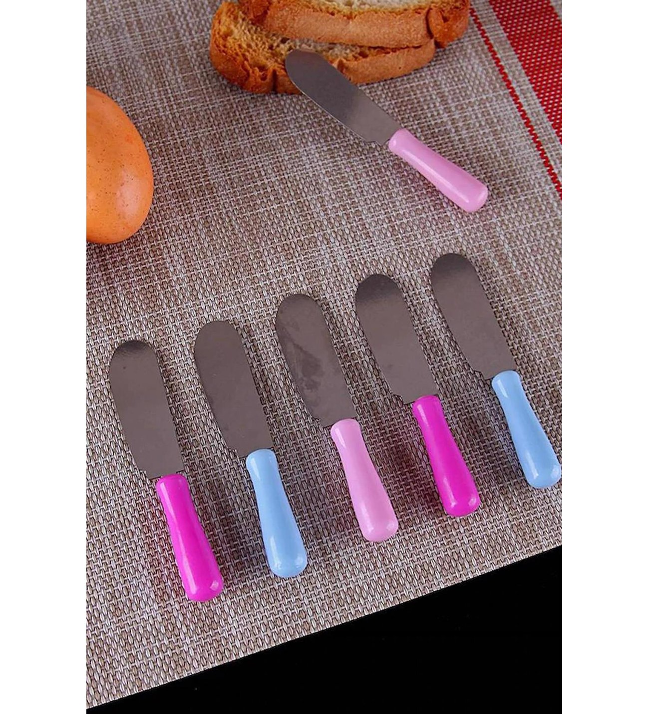 Tereyağı Bıçağı - Mini Spatula 6 Adet - Görsel 5