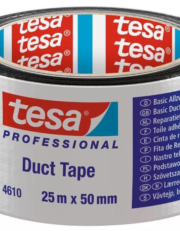 Tesa 4610 Duck Bantı Siyah 50 mm 25 Metre