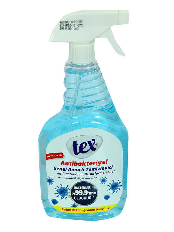 Genel Amaçlı Temizleyici Tüm Yüzeyler İçin Spreyli Mi 750 ML