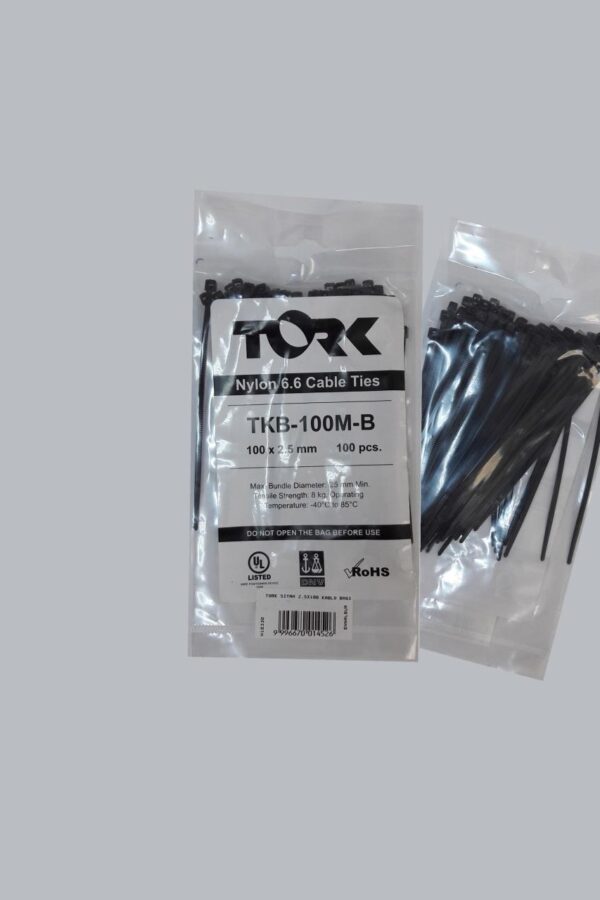 Tork Siyah Kablo Bağı 2,5X100