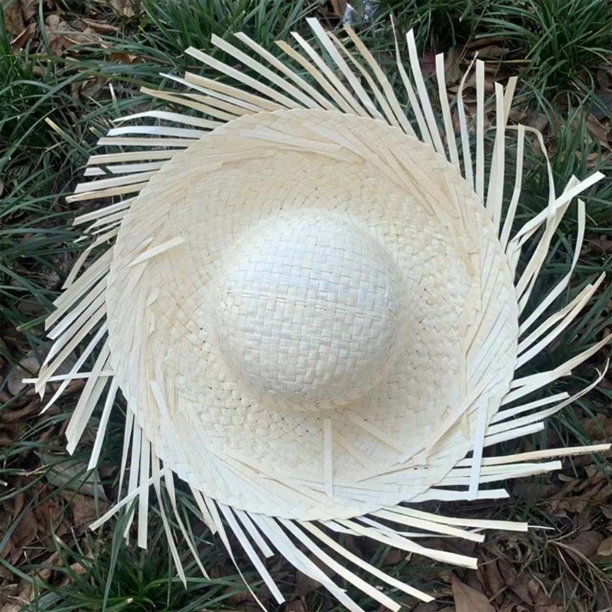Tropikal Parti Beyaz Hasır Hawaii sı 13x36 cm - Görsel 3