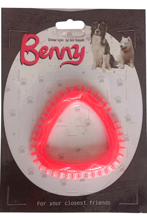 Benny Köpek Oyuncağı Üçgen 8 x 8.5 cm Tcu