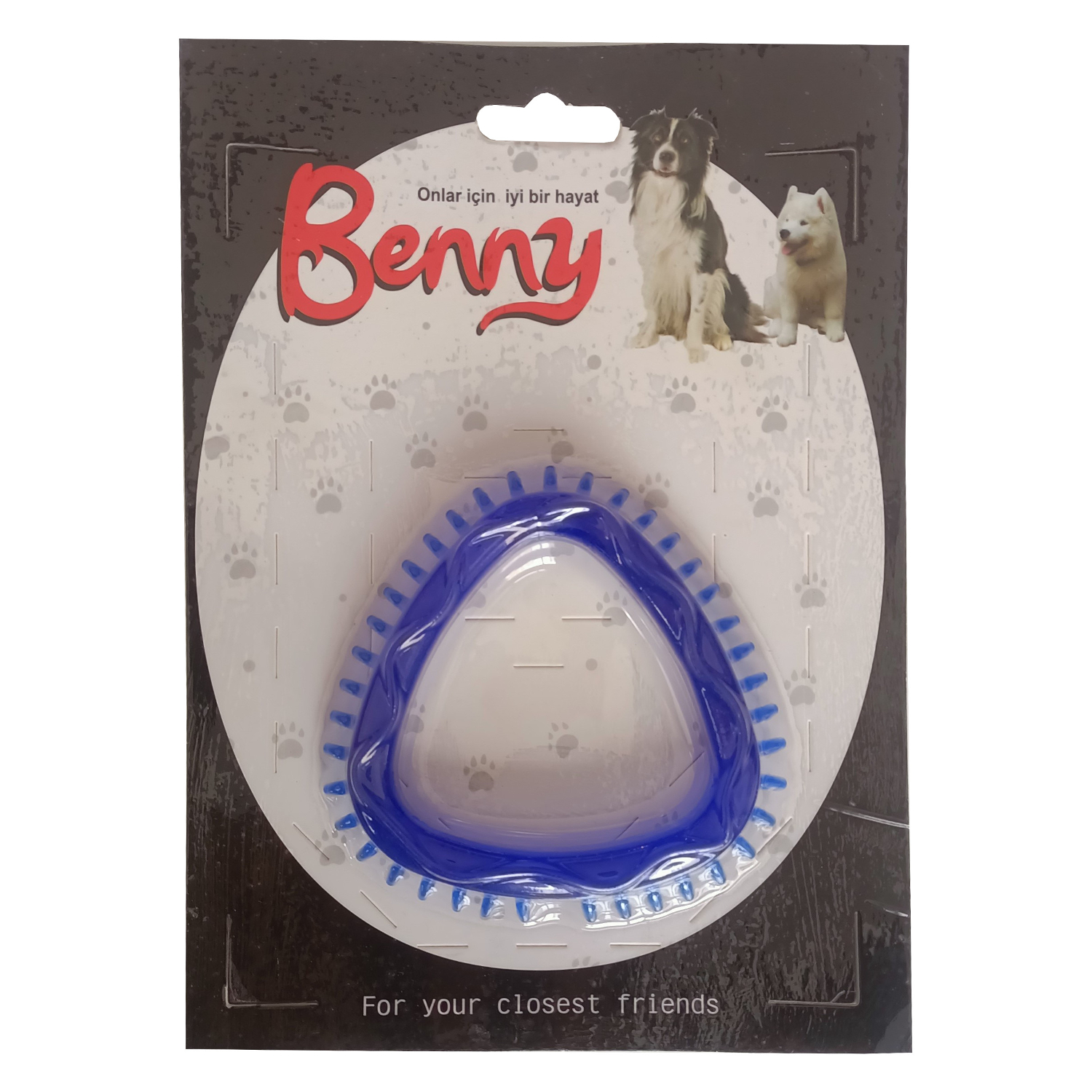 Benny Köpek Oyuncağı Üçgen 8 x 8.5 cm Mi