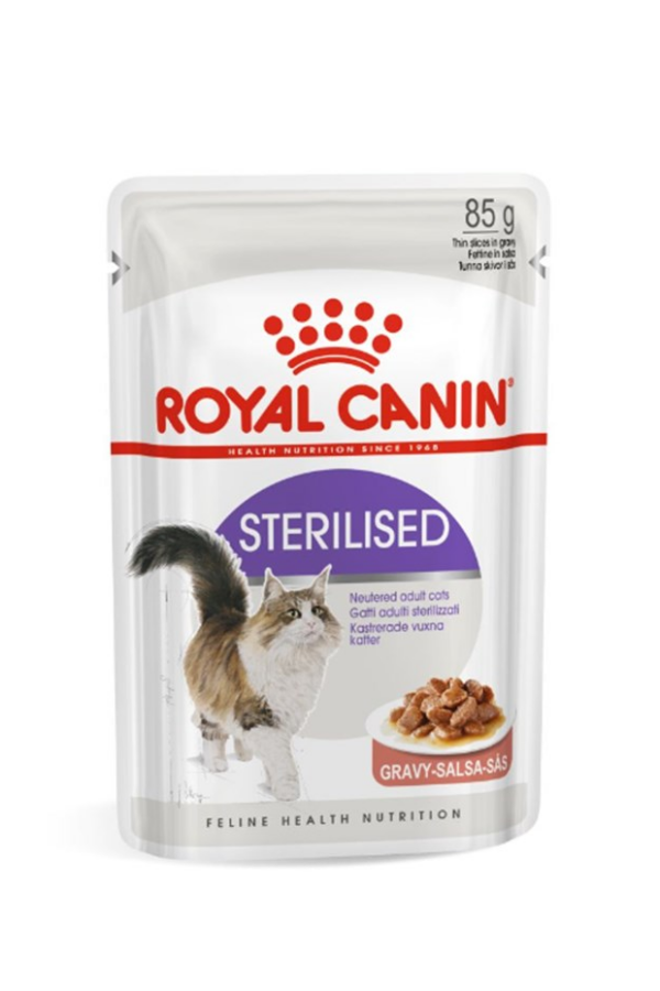 Sos İçinde Kısırlaştırılmış Yetişkin Kedi Konservesi 85gr