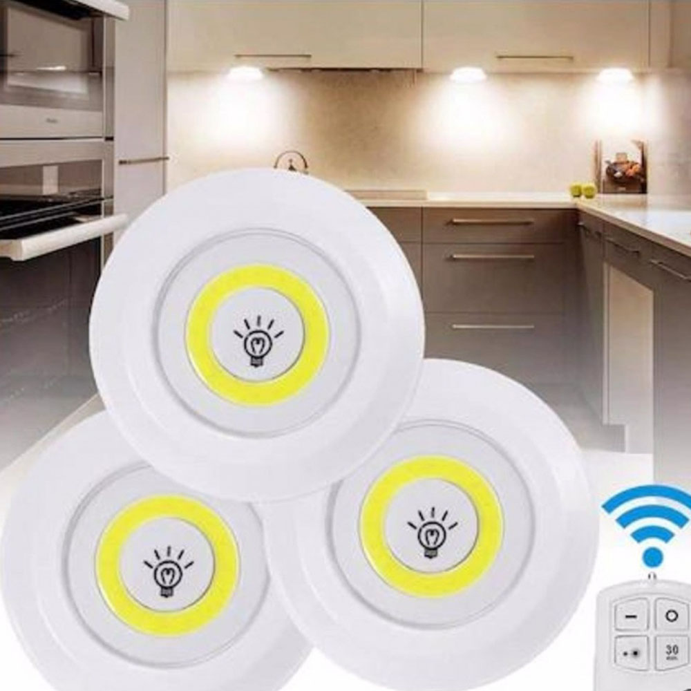 UZAKTAN KUMALI YAPIŞKANLI LED SPOT LAMBA WT-364