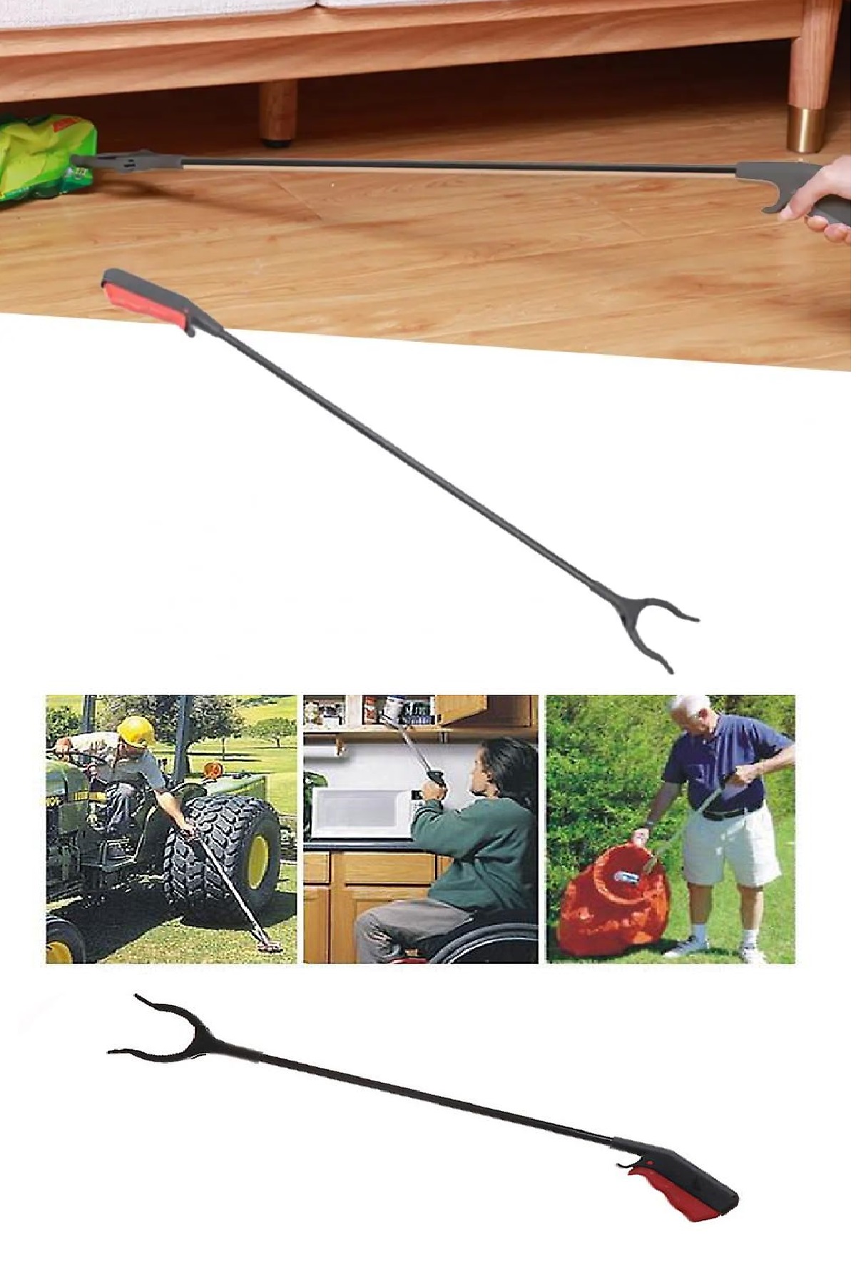 Uzanma Aparatı - Toplama Aparatı - Akvaryum Maşası (70 cm)