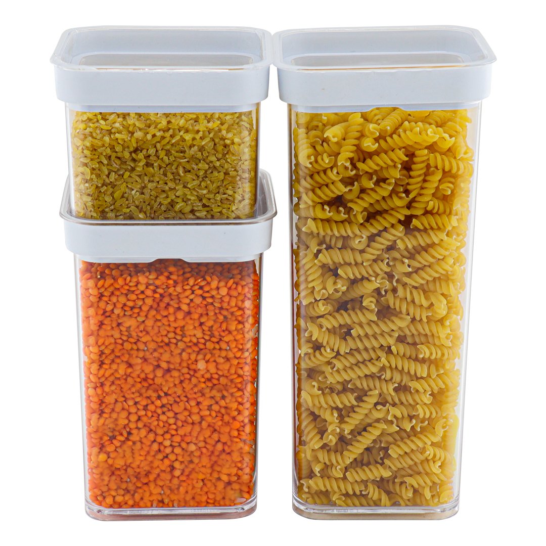 Vakumlu Kare Saklama Kabı - 0,50 Litre - Görsel 3