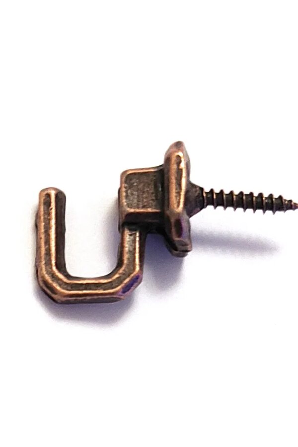 Vidalı , Askı Küçük - 15x23mm, Eskitme - 100 Adet