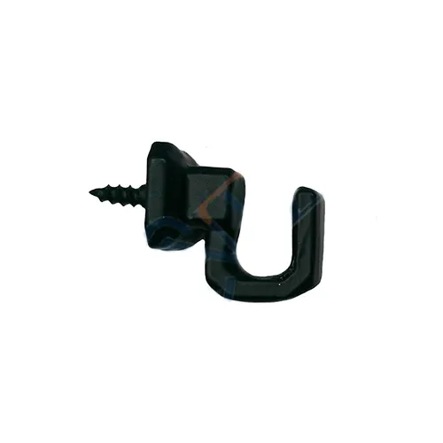 Vidalı , Askı Küçük - 15x18mm, Siyah - 100 Adet