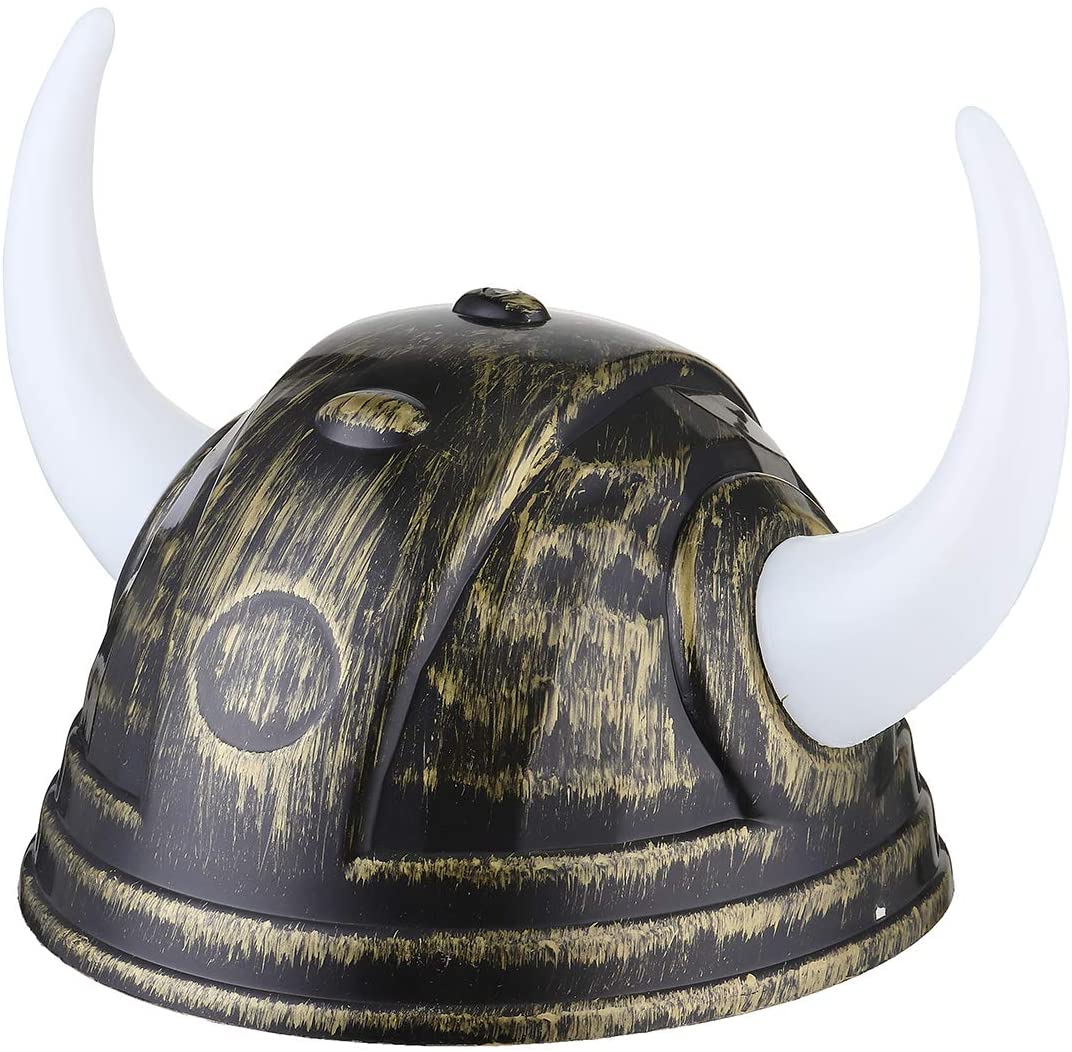 Viking Başlığı Asteriks Başlığı Altın Renk - Görsel 2