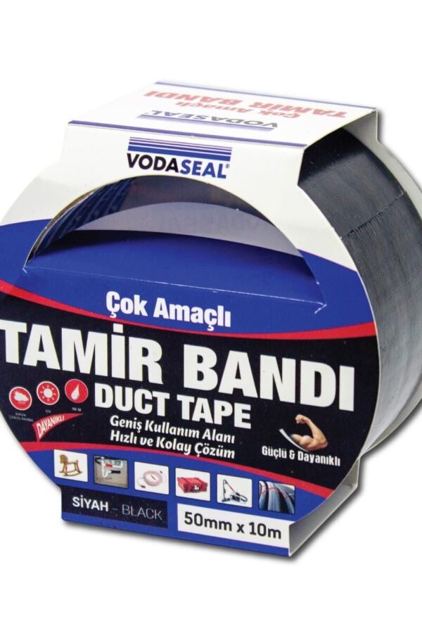 Duct Tape Tamir Bı 50 mm 10 Metre Siyah