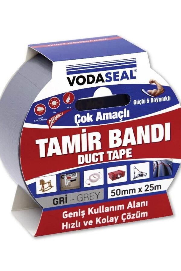 Duct Tape Tamir Bı 50 mm 25 Metre Gri
