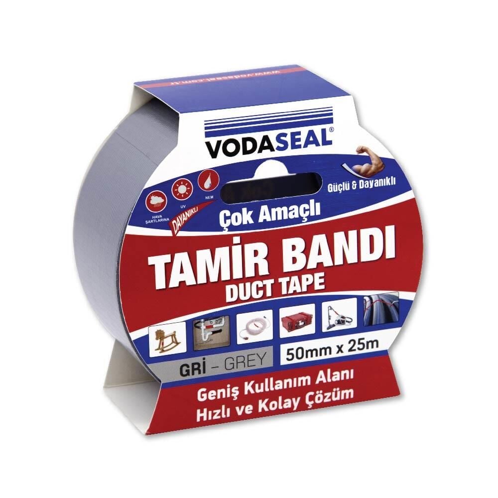 Duct Tape Tamir Bı 50 mm 25 Metre Gri