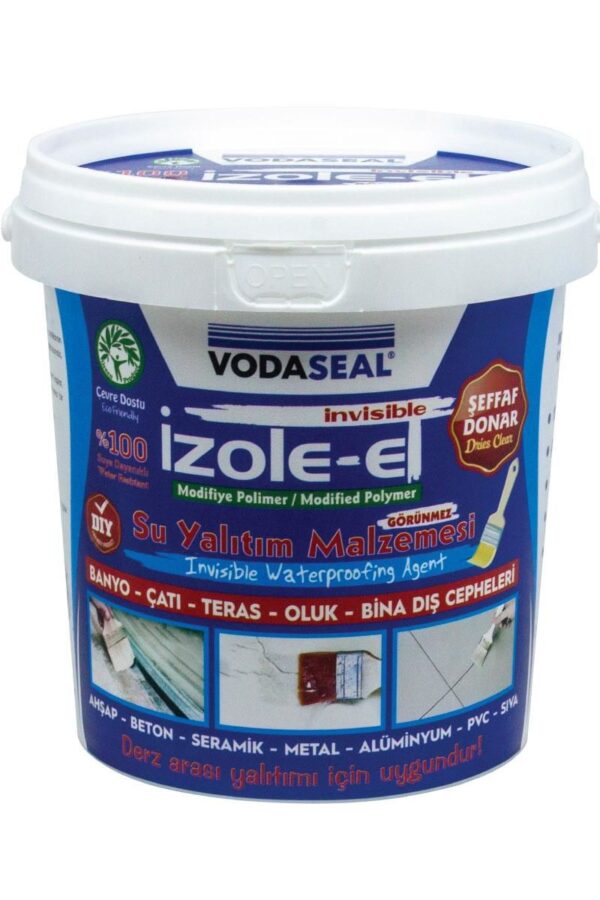 İzole Et Su Yalıtım Malzemesi Şeffaf 650 gr