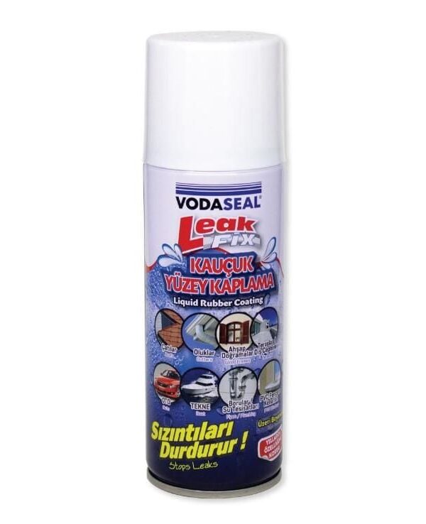 Leak Fix Kauçuk İzolasyon Spreyi 200 ml Beyaz