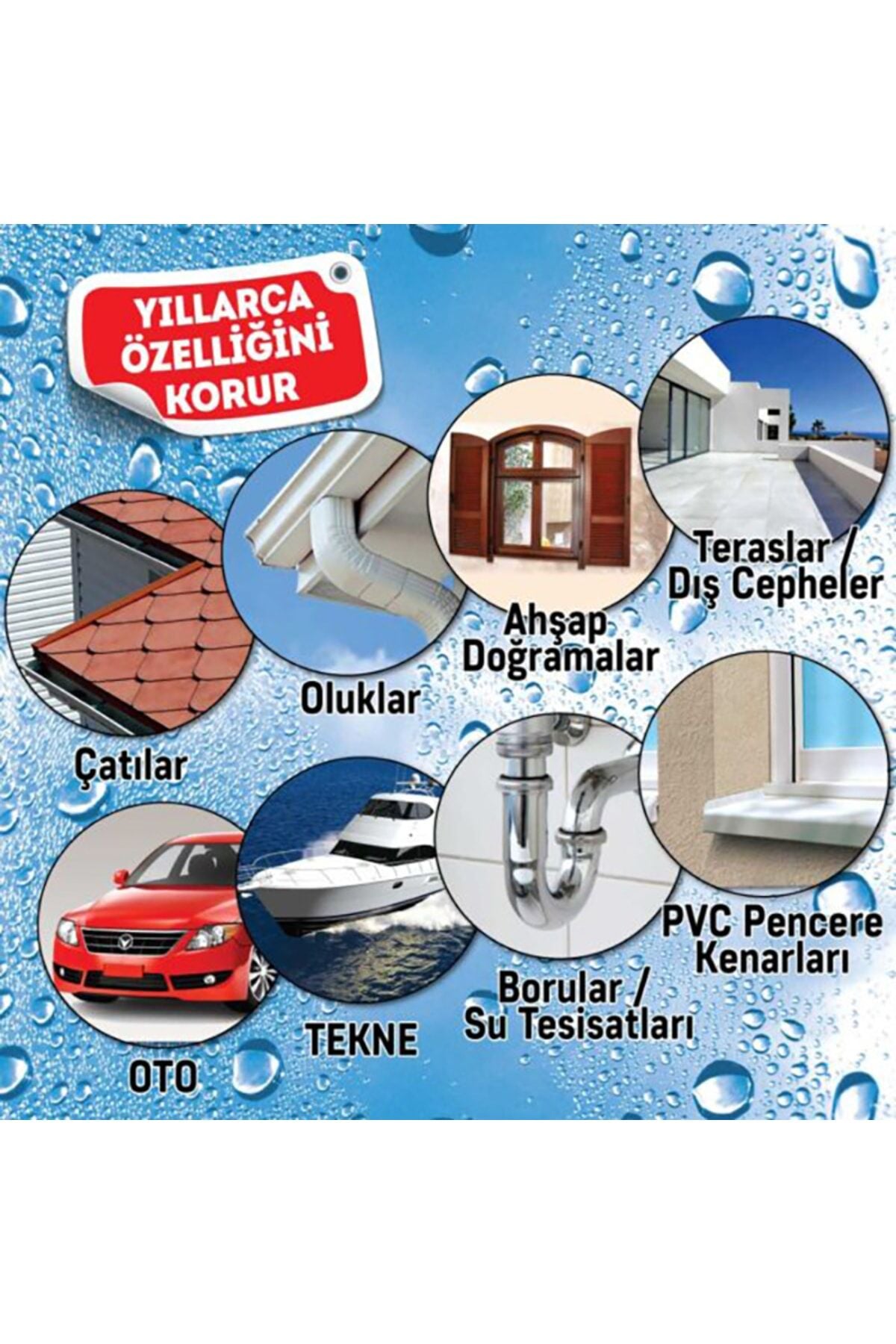 Leak Fix Kauçuk İzolasyon Spreyi 396 gr Beyaz - Görsel 4