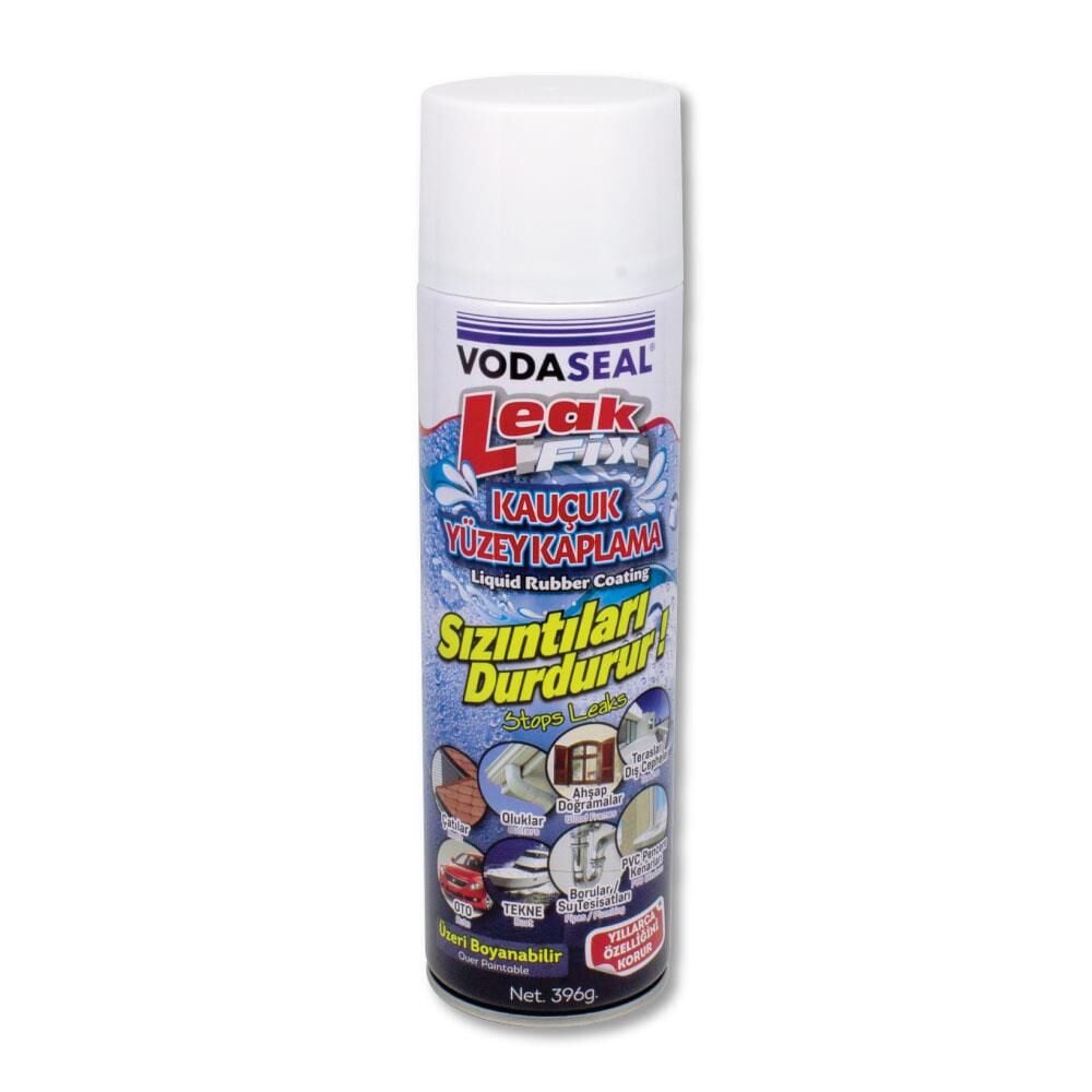 Leak Fix Kauçuk İzolasyon Spreyi 396 gr Beyaz - Görsel 2
