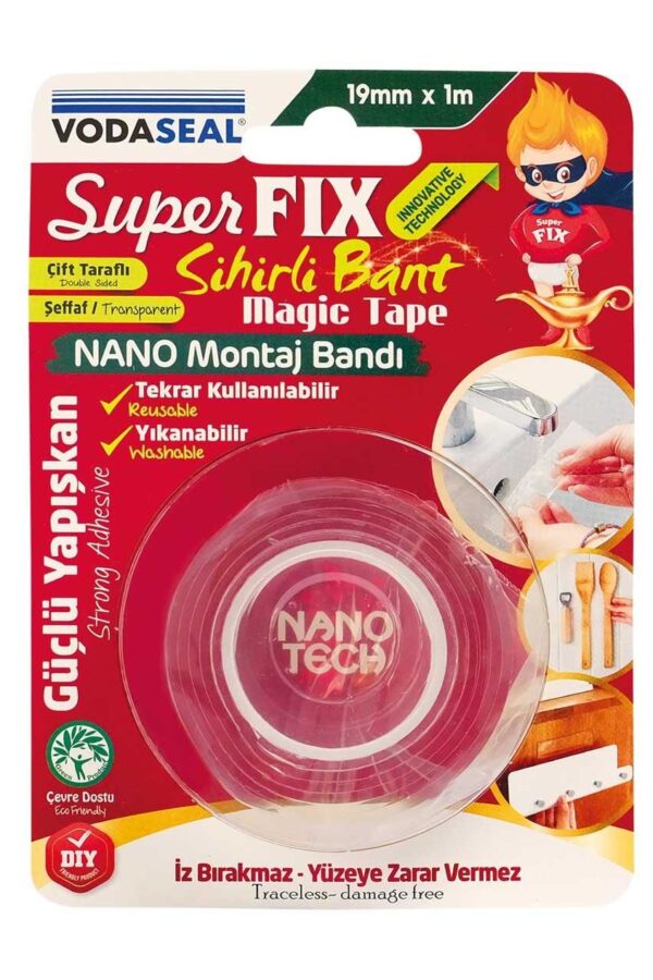 Süper Fix Sihirli Bant 19 mm 1 Metre