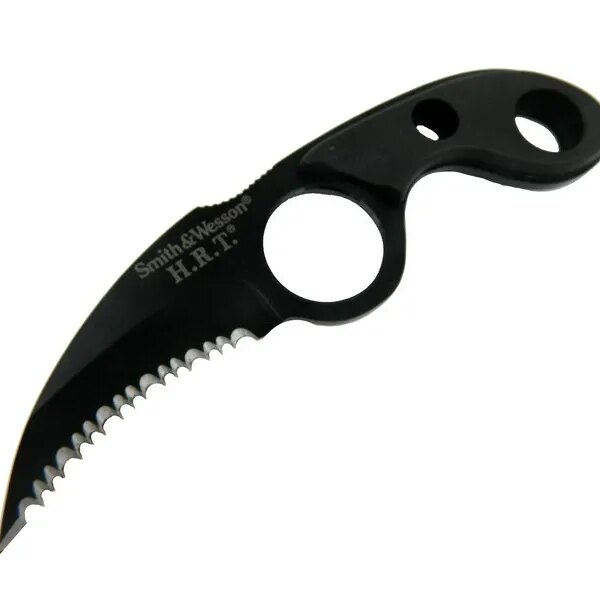 W HRT2 Tırtıklı Karambit 17 cm - Özel Kılıflı